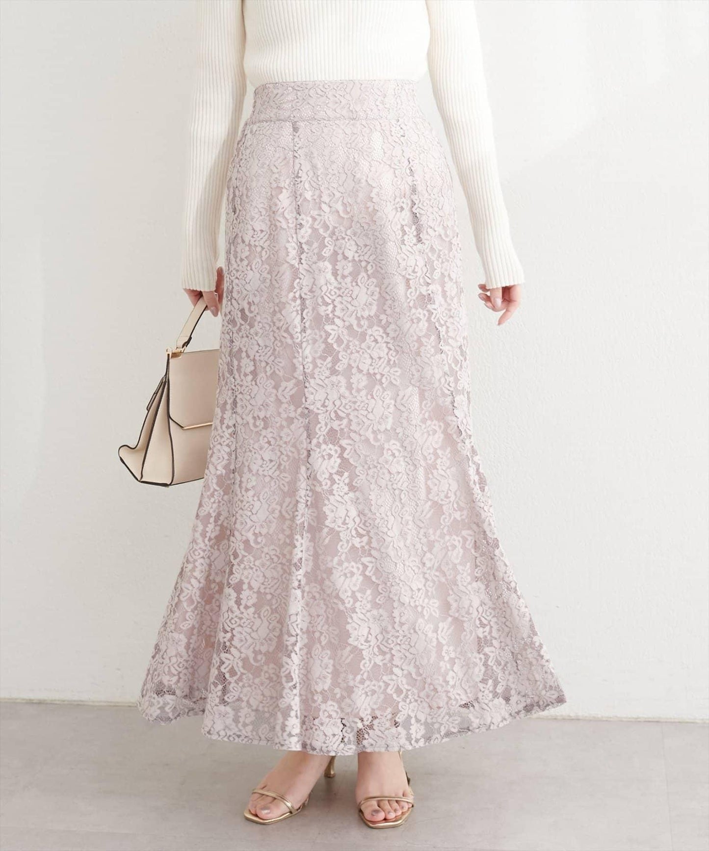 可調節裙長 美人魚 蕾絲 半身裙