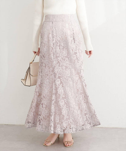 可調節裙長 美人魚 蕾絲 半身裙