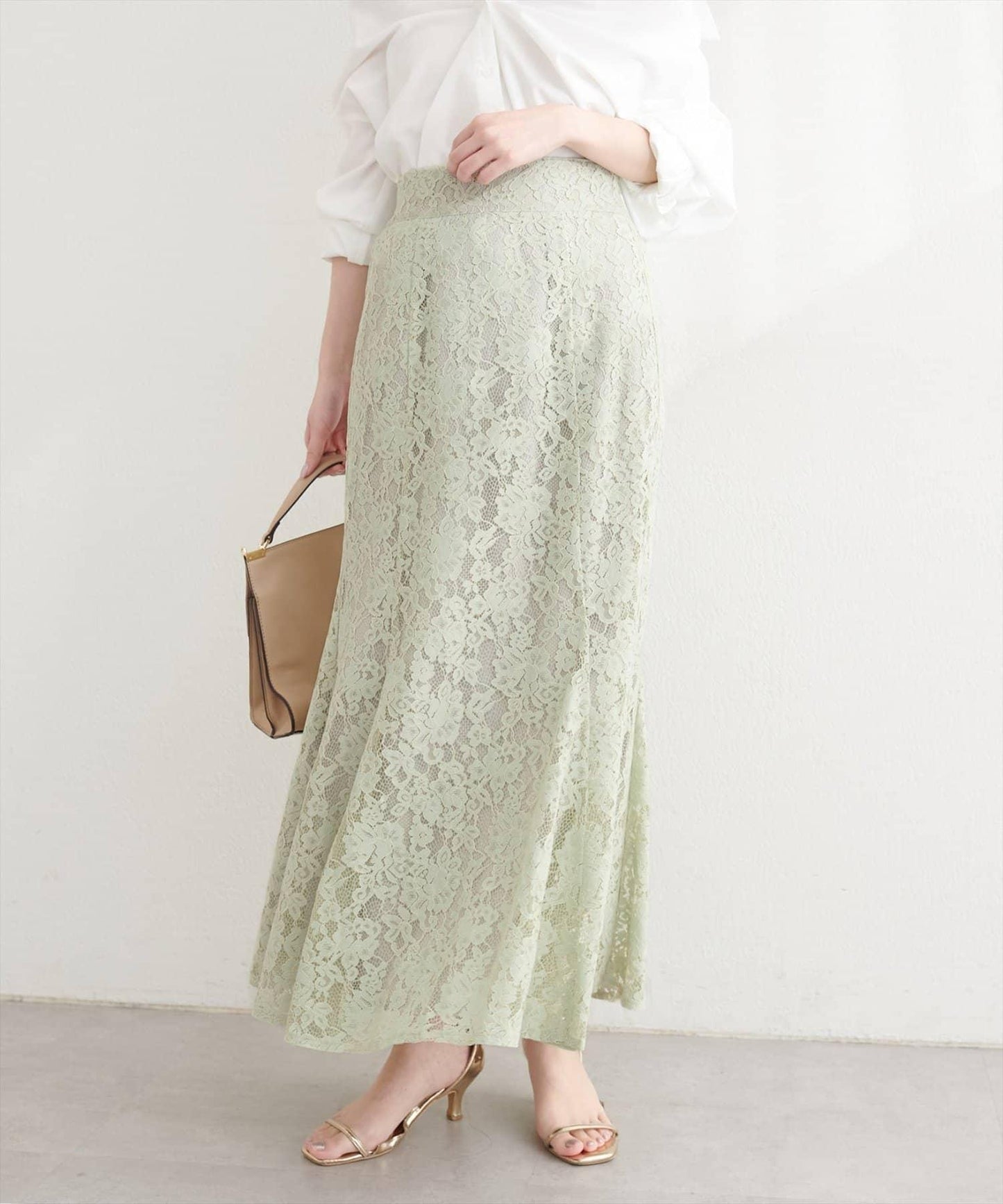 可調節裙長 美人魚 蕾絲 半身裙