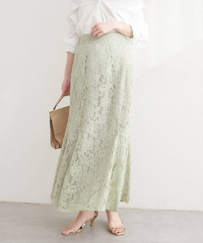 可調節裙長 美人魚 蕾絲 半身裙