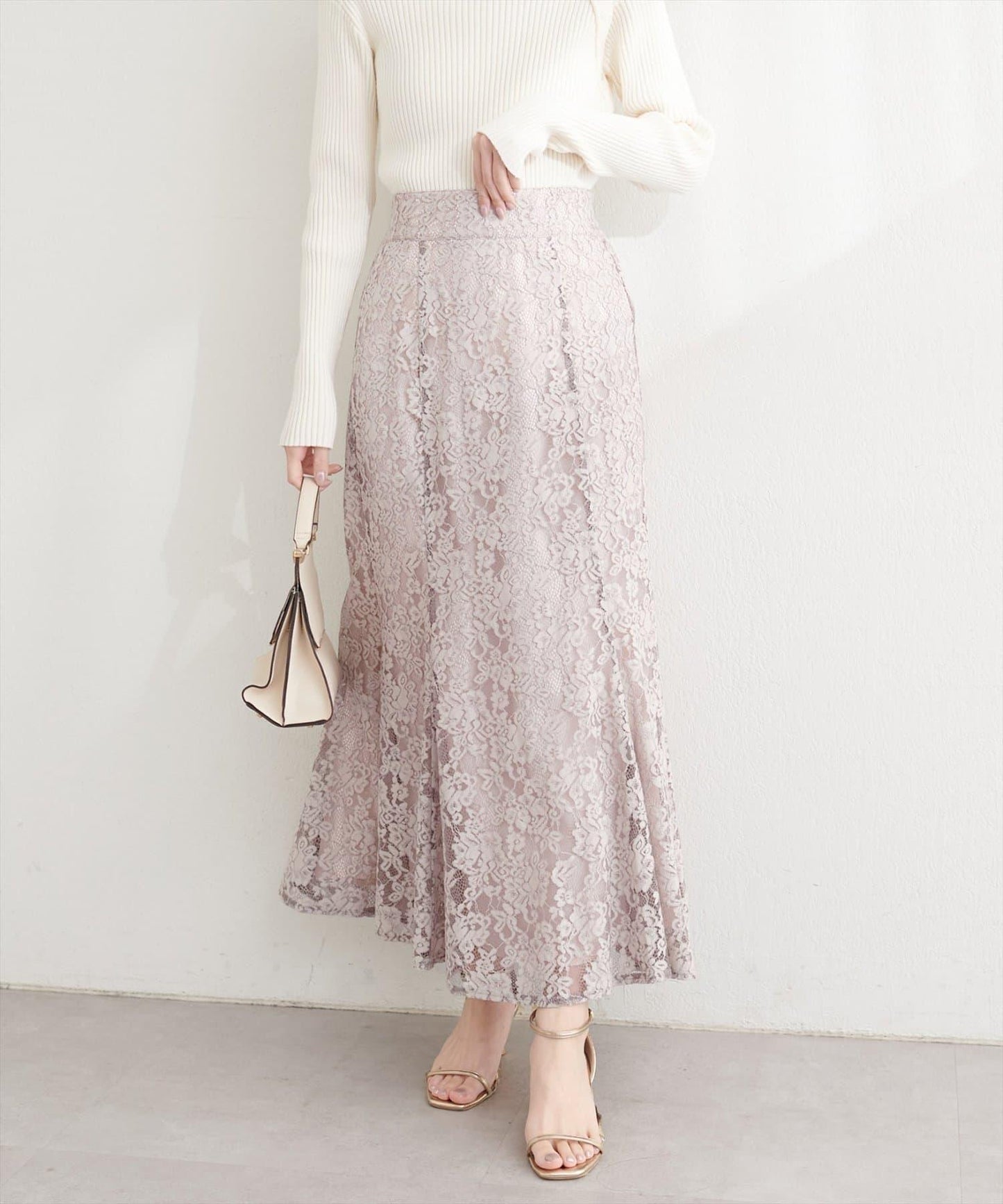 可調節裙長 美人魚 蕾絲 半身裙