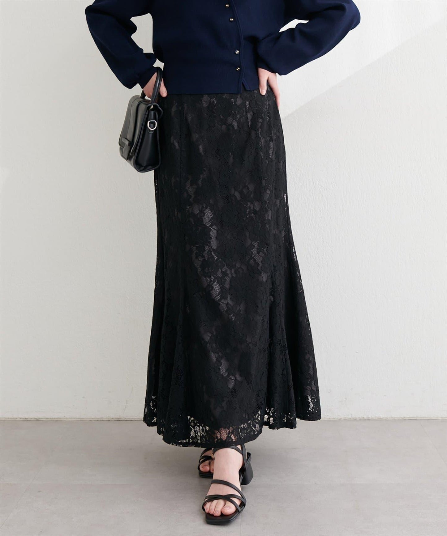 可調節裙長 美人魚 蕾絲 半身裙