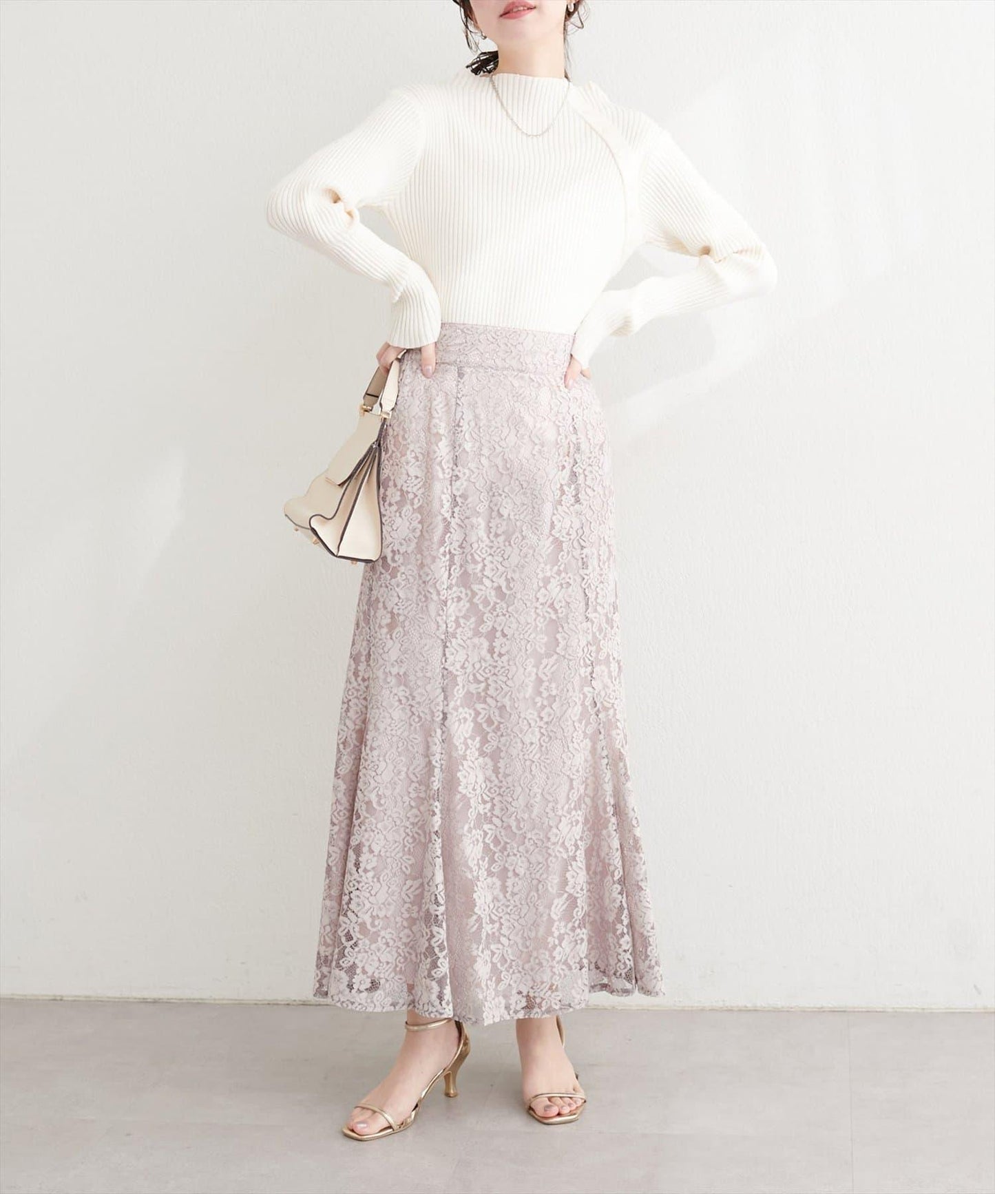 可調節裙長 美人魚 蕾絲 半身裙