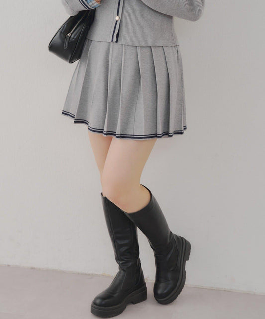 RMAF 下襬線條設計 百褶短裙