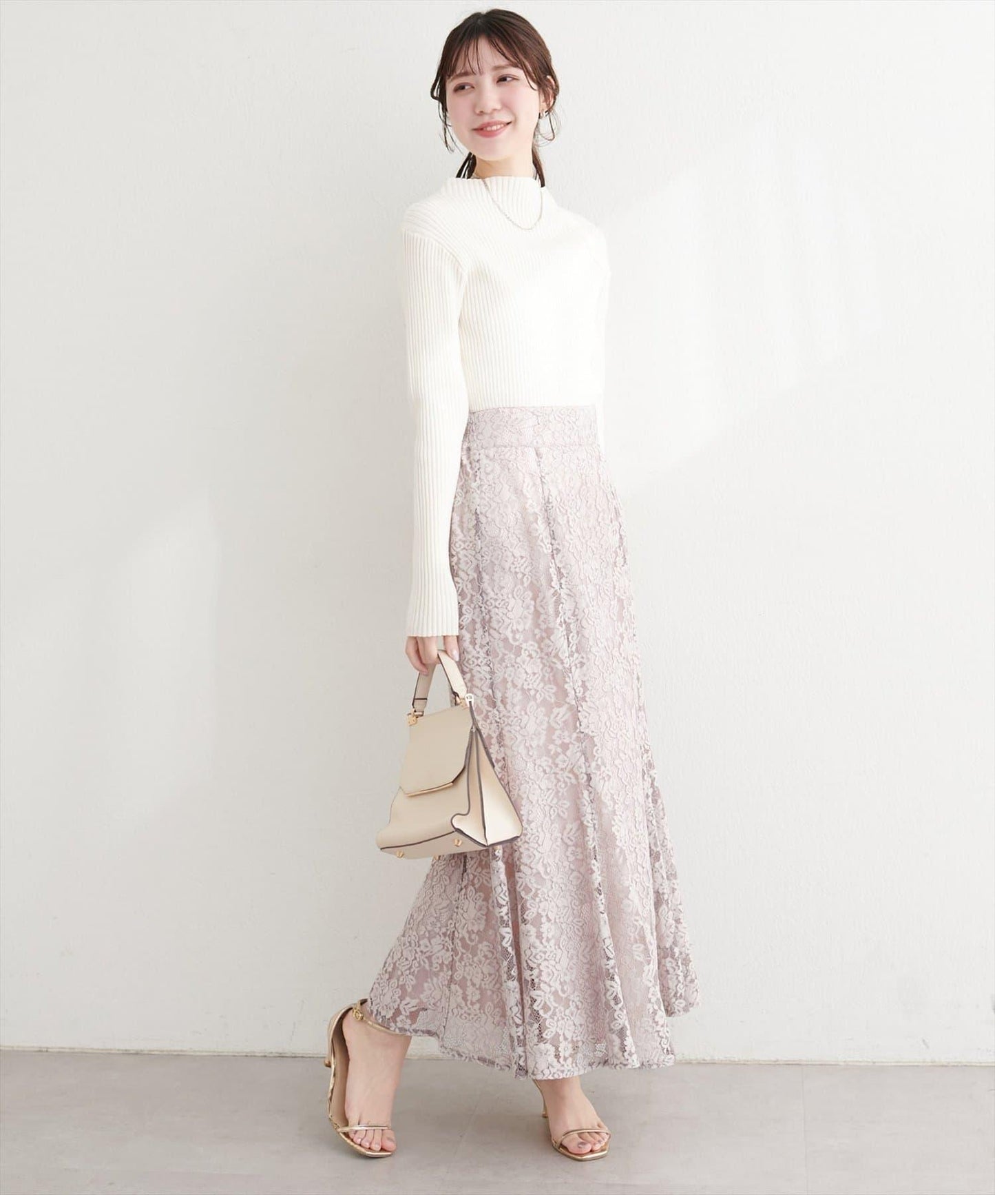 可調節裙長 美人魚 蕾絲 半身裙