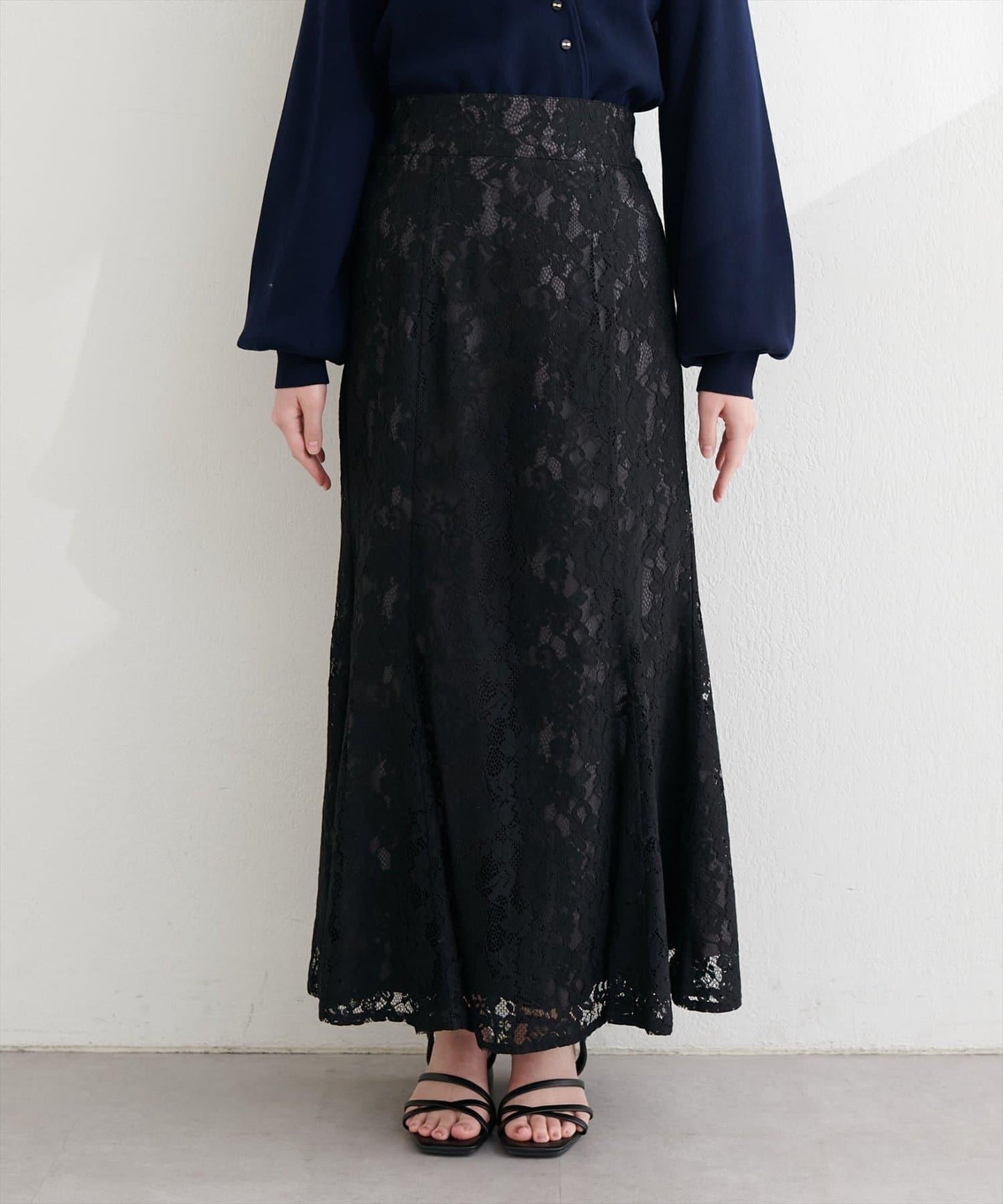 可調節裙長 美人魚 蕾絲 半身裙