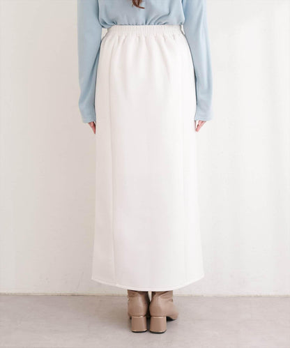 側邊條紋 窄身版 半身裙