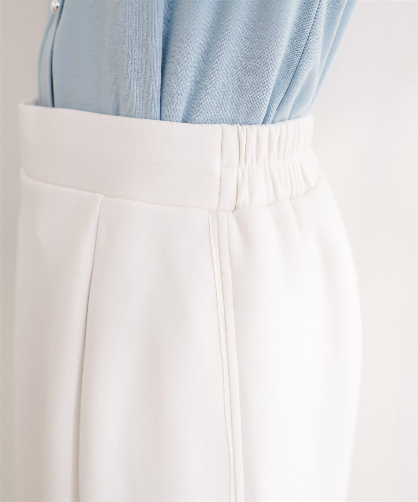 側邊條紋 窄身版 半身裙