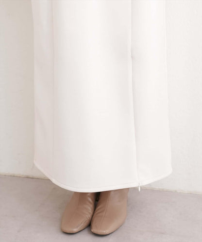 側邊條紋 窄身版 半身裙