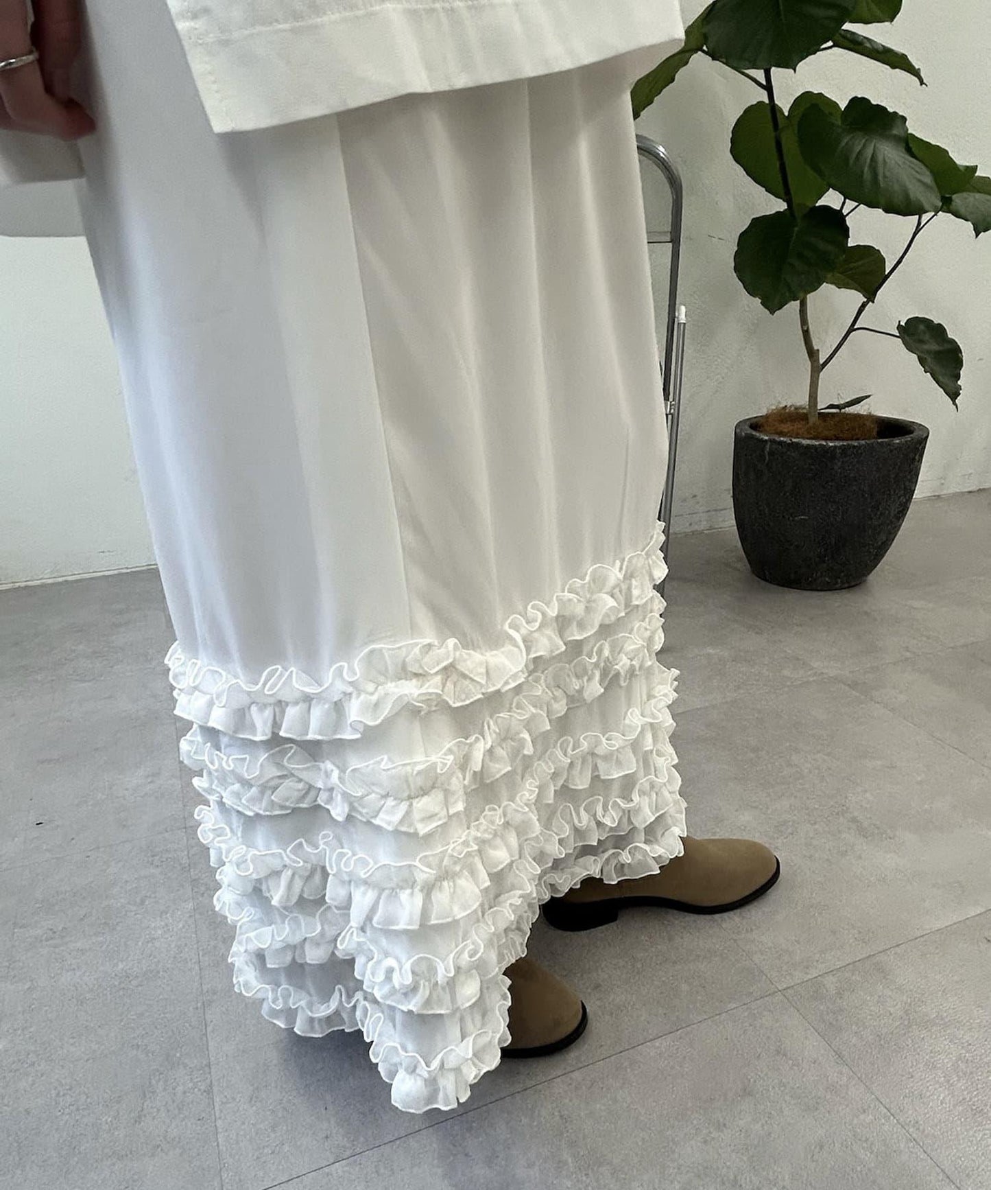 mystic 下襬層疊設計 半身裙