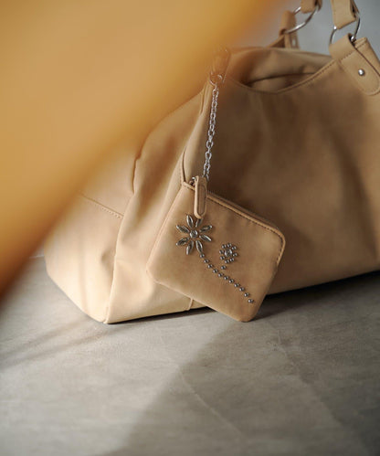 口袋牛仔長款半身裙