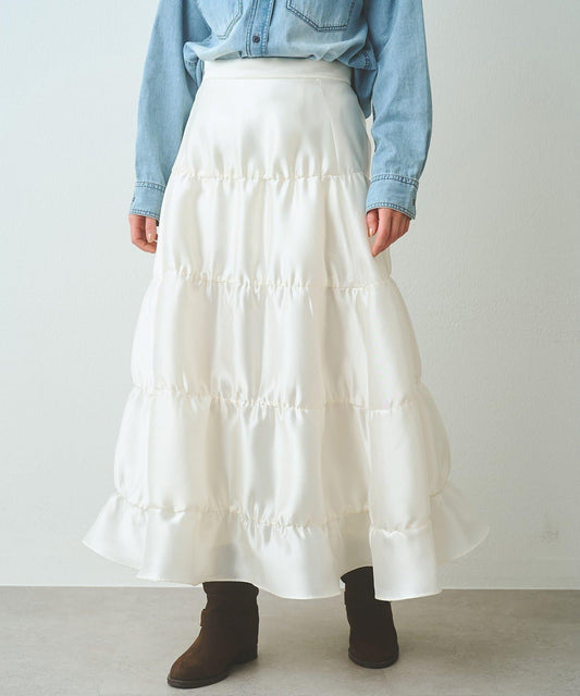 輕透蓬鬆半身裙