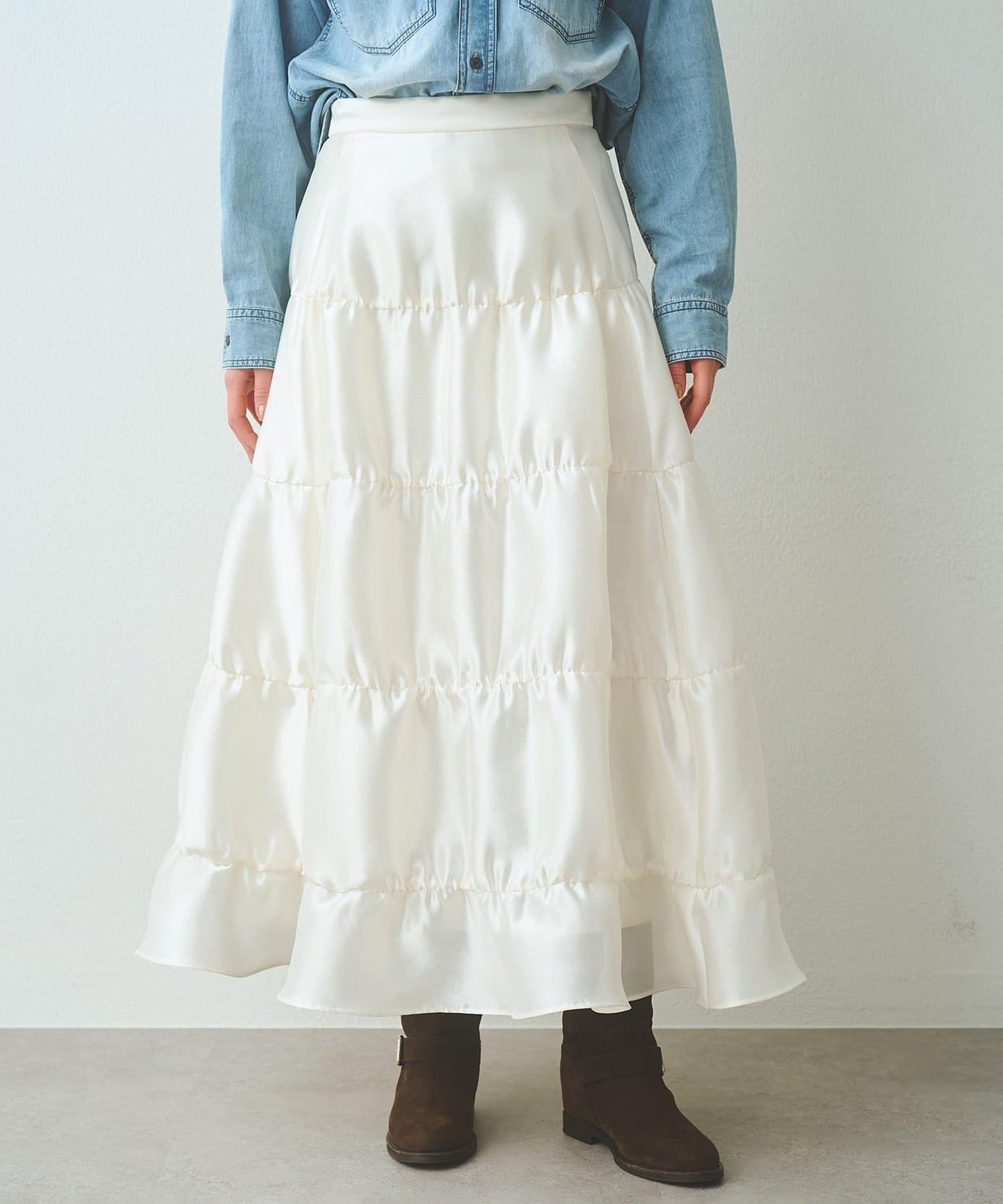 輕透蓬鬆半身裙