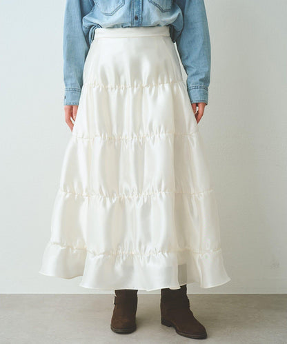 輕透蓬鬆半身裙