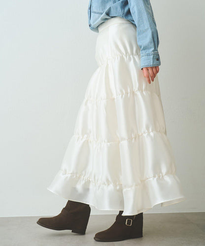 輕透蓬鬆半身裙