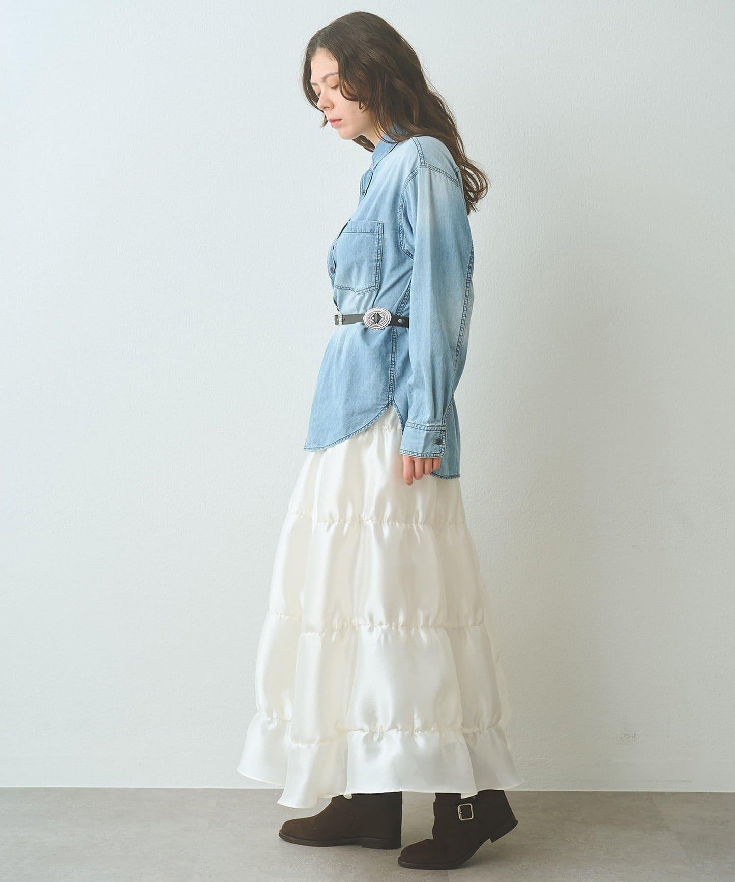 輕透蓬鬆半身裙