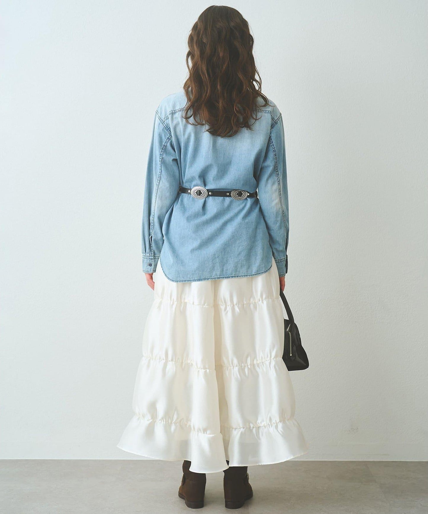 輕透蓬鬆半身裙