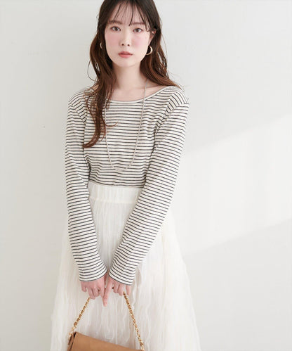 毛絨蓬鬆 2WAY 設計 套頭衫