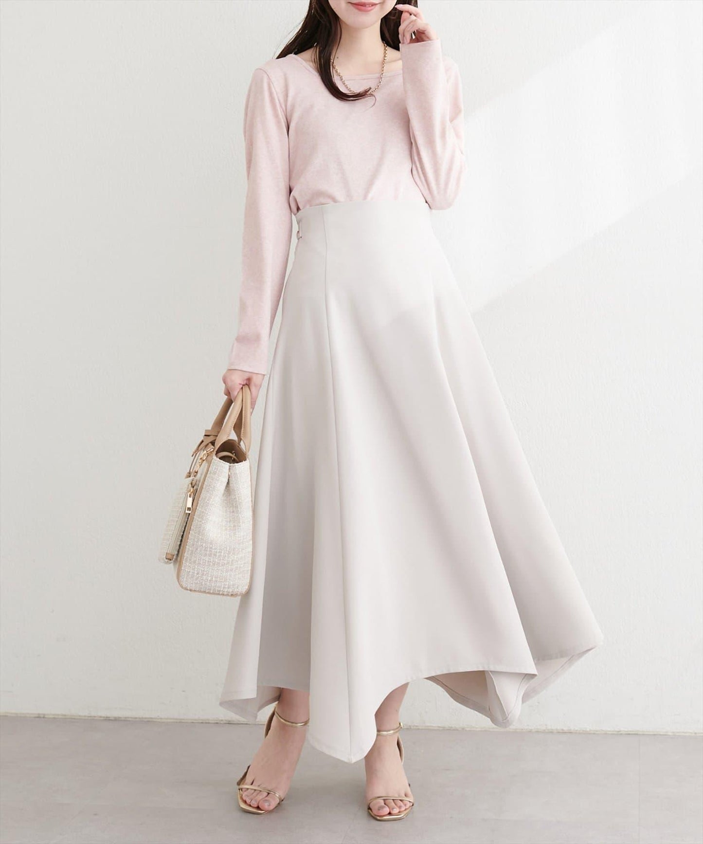 毛絨蓬鬆 2WAY 設計 套頭衫