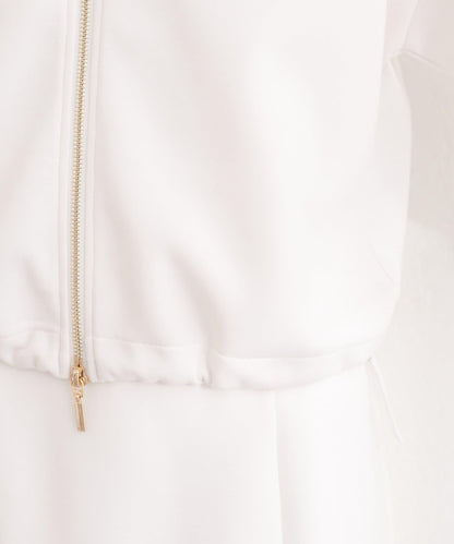 側邊條紋袖設計 連帽衛衣