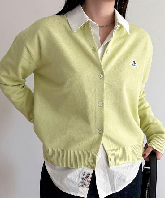 GEVACO/ゲバコ 聯名純棉圓領針織開衫