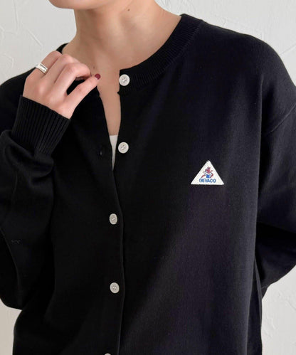 GEVACO/ゲバコ 聯名純棉圓領針織開衫