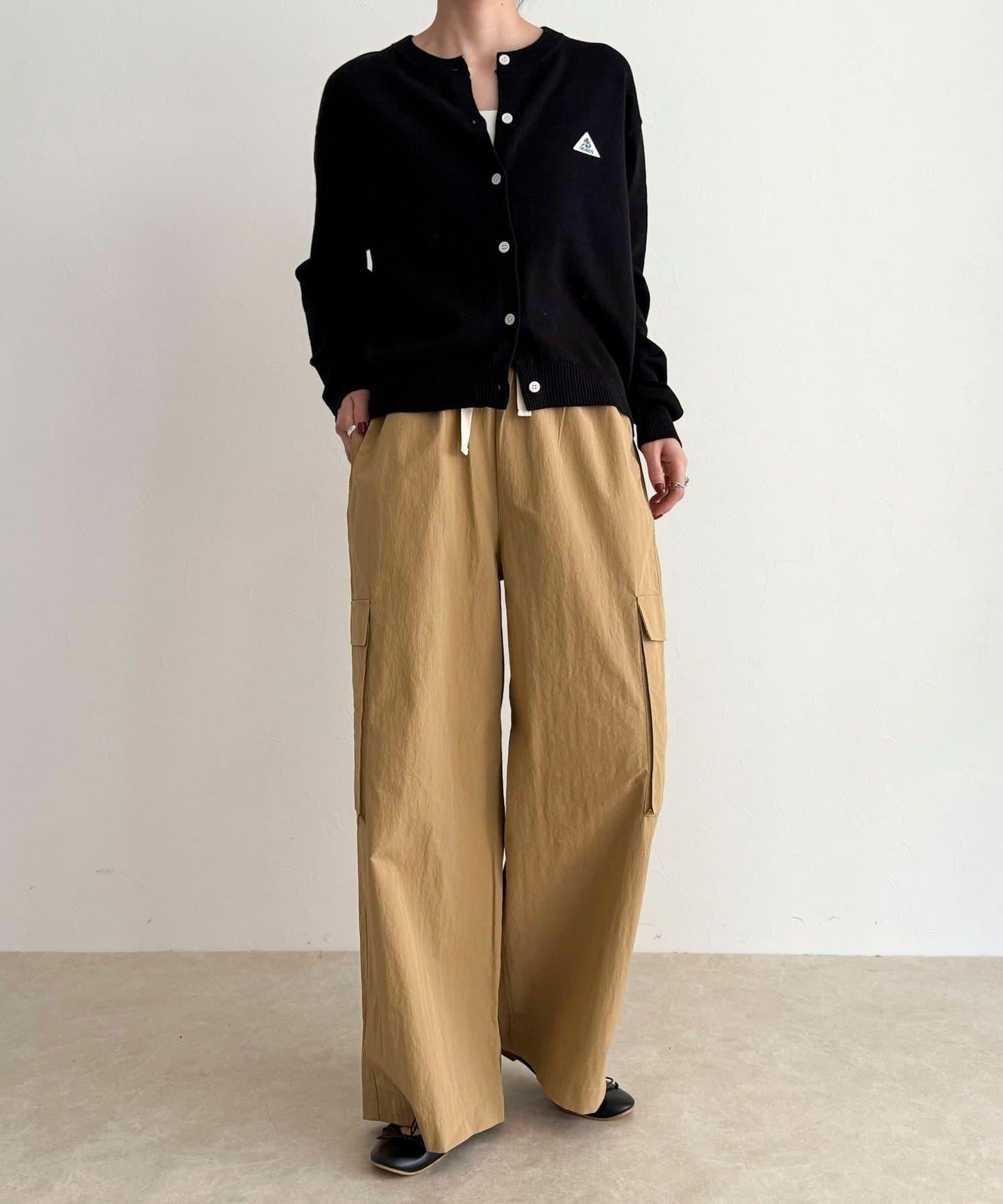 GEVACO/ゲバコ 聯名純棉圓領針織開衫