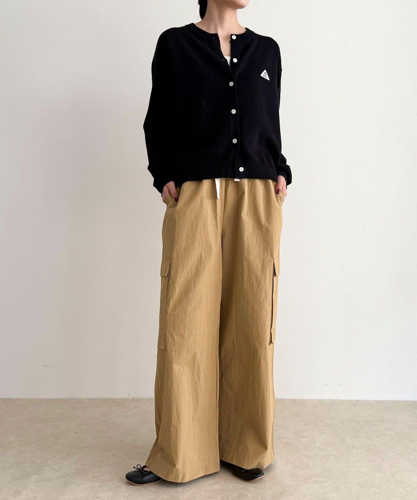 GEVACO/ゲバコ 聯名純棉圓領針織開衫