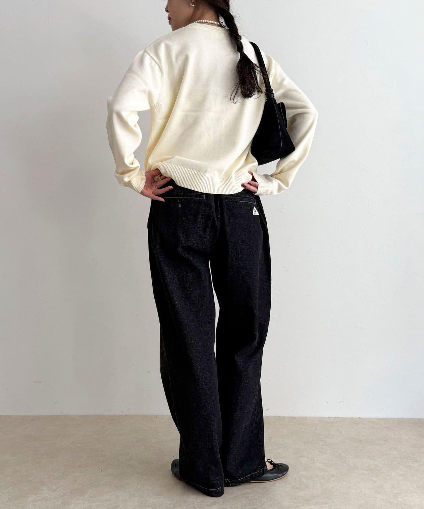 GEVACO/ゲバコ 聯名純棉圓領針織開衫