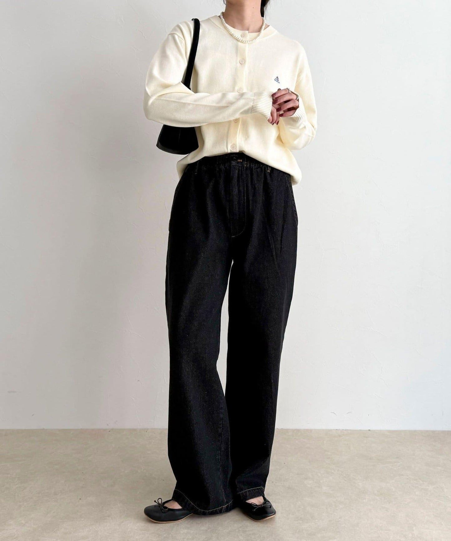 GEVACO/ゲバコ 聯名純棉圓領針織開衫