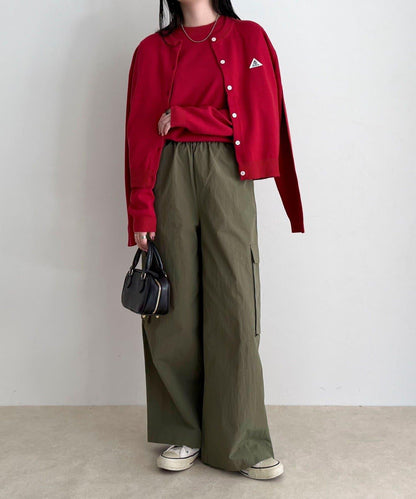 GEVACO/ゲバコ 聯名純棉圓領針織開衫