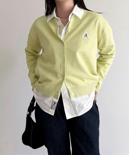 GEVACO/ゲバコ 聯名純棉圓領針織開衫