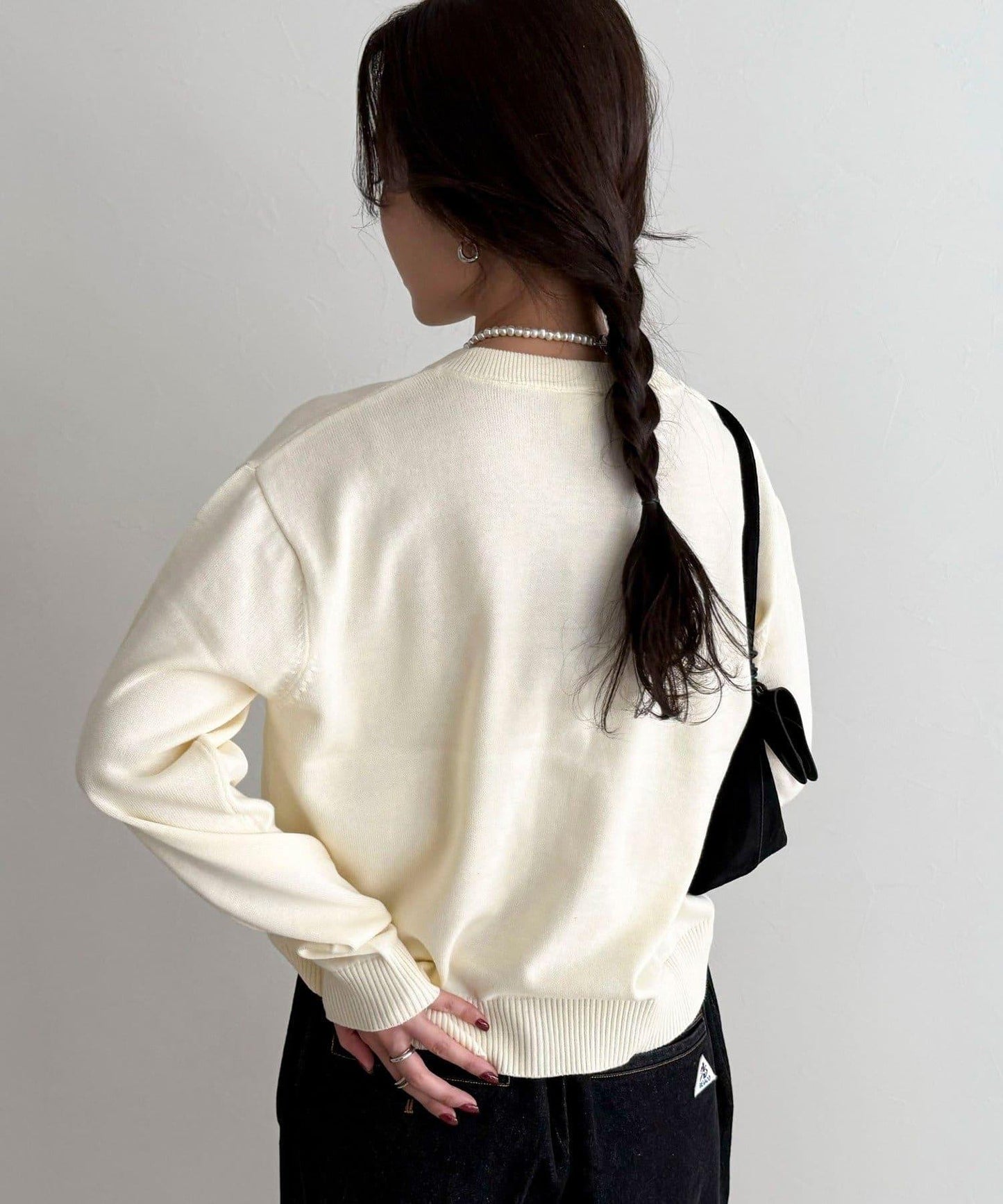 GEVACO/ゲバコ 聯名純棉圓領針織開衫