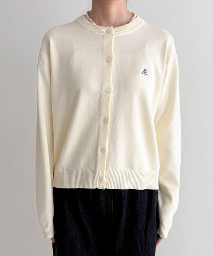 GEVACO/ゲバコ 聯名純棉圓領針織開衫