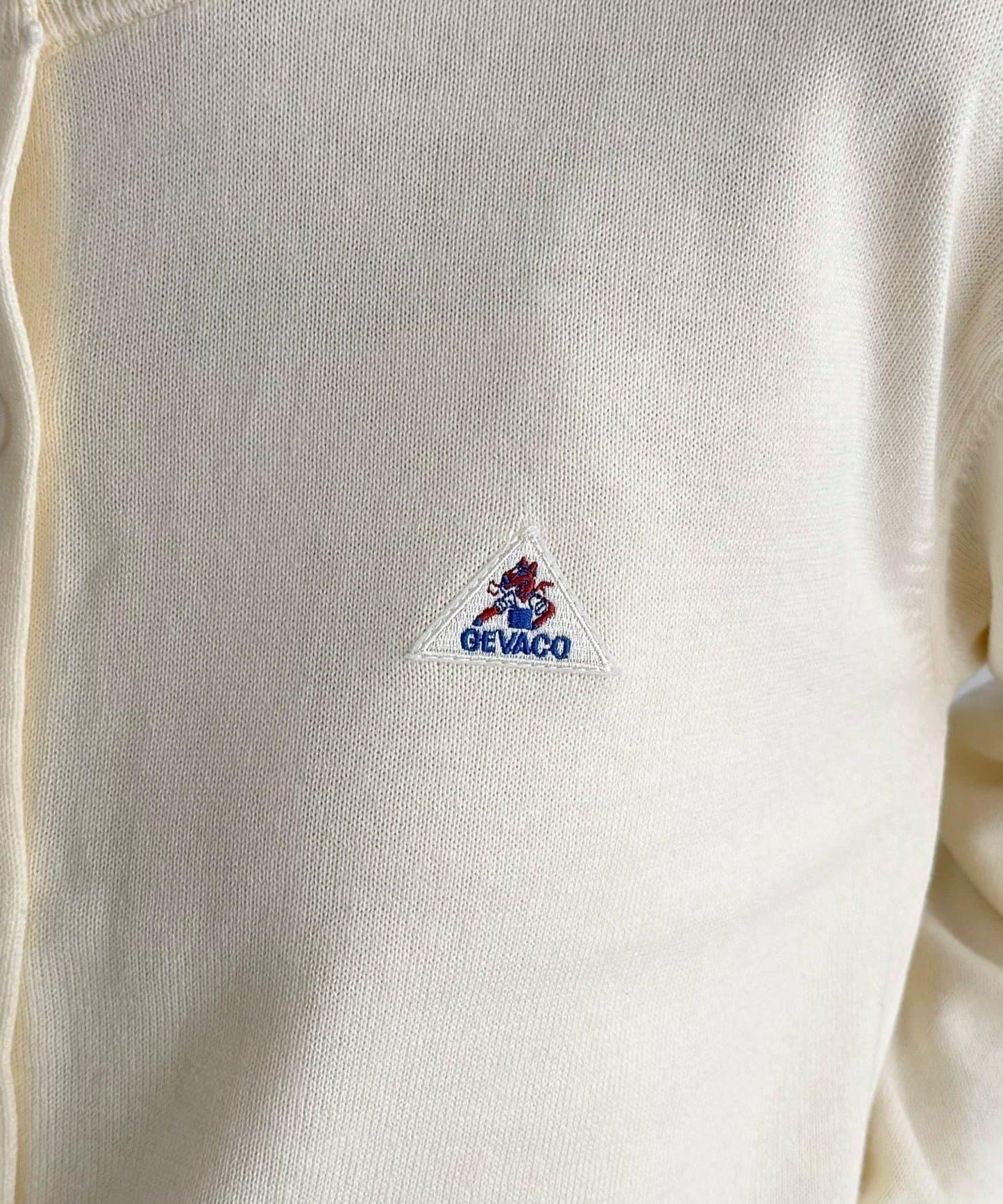 GEVACO/ゲバコ 聯名純棉圓領針織開衫