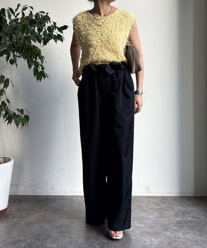 薄紗紗線針織背心（網絡限定）