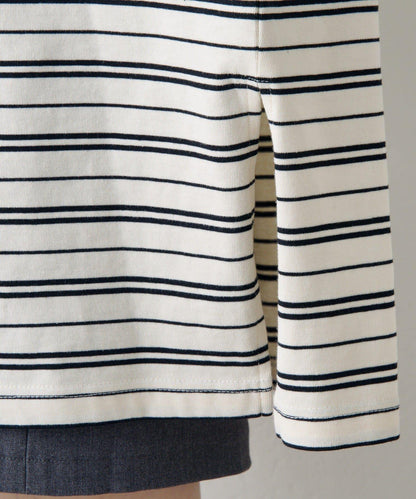 毛巾繡條紋Polo衫