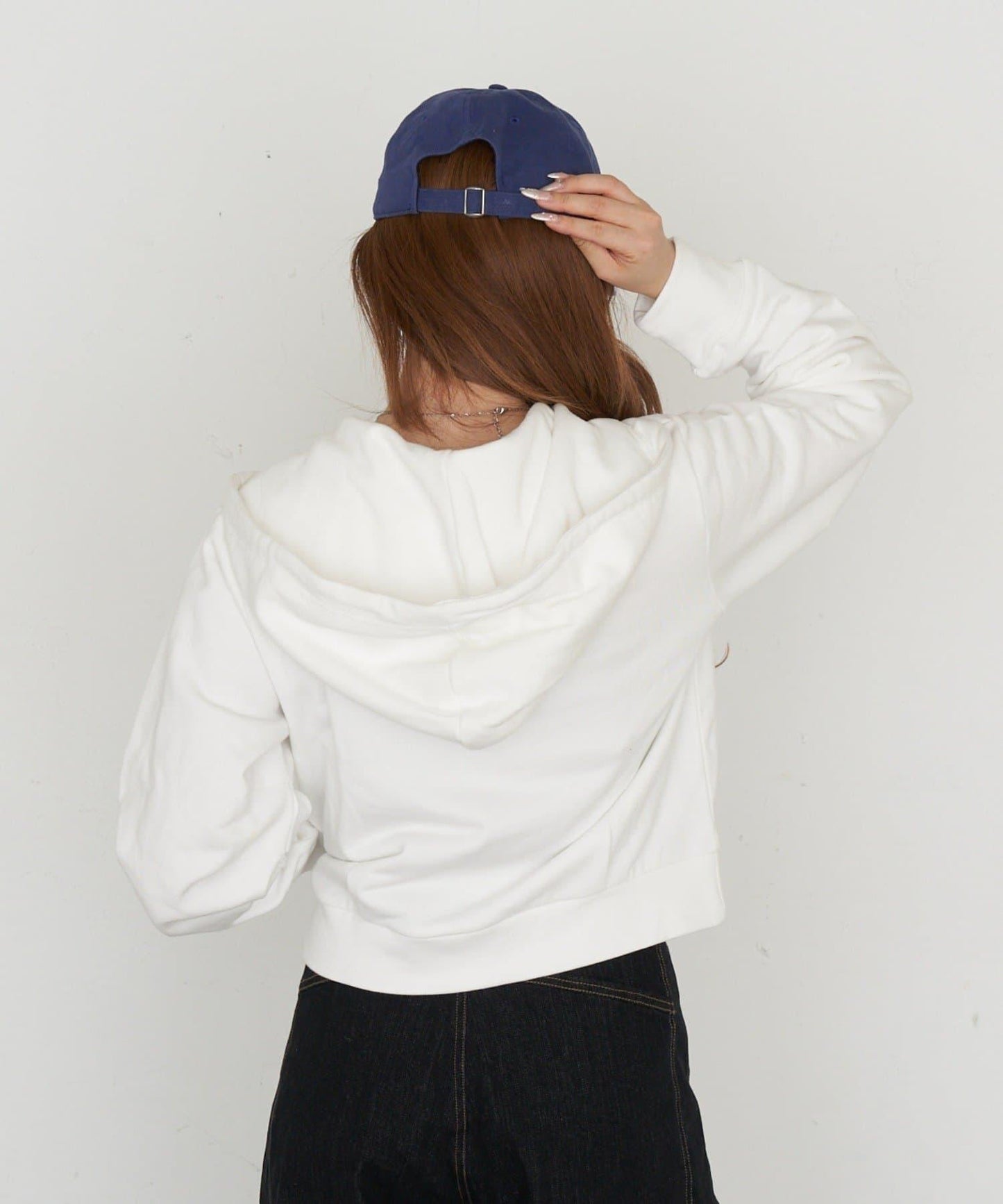 標誌拼接設計 連帽衛衣