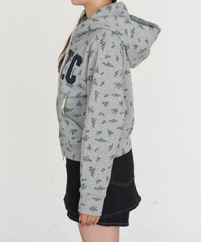 標誌拼接設計 連帽衛衣