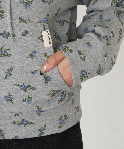 標誌拼接設計 連帽衛衣