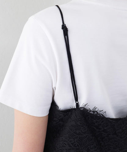 緞面蕾絲吊帶背心