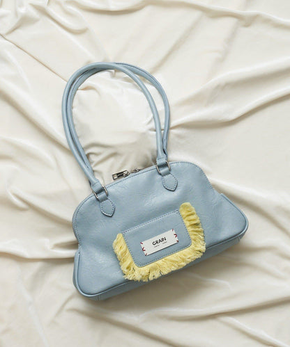 GRAIN/グレイン 流蘇變形手提包