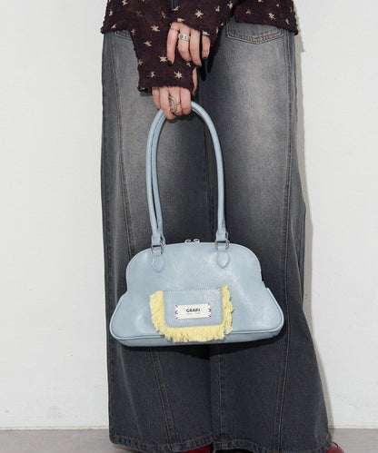 GRAIN/グレイン 流蘇變形手提包