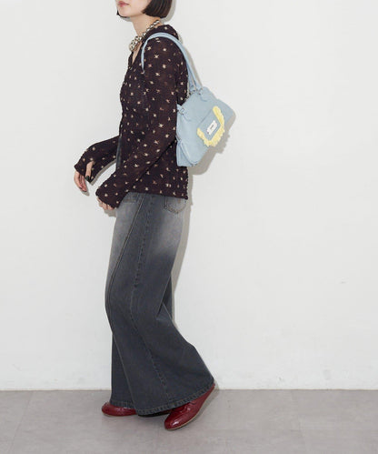 GRAIN/グレイン 流蘇變形手提包