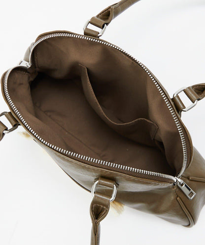 GRAIN/グレイン 流蘇變形手提包