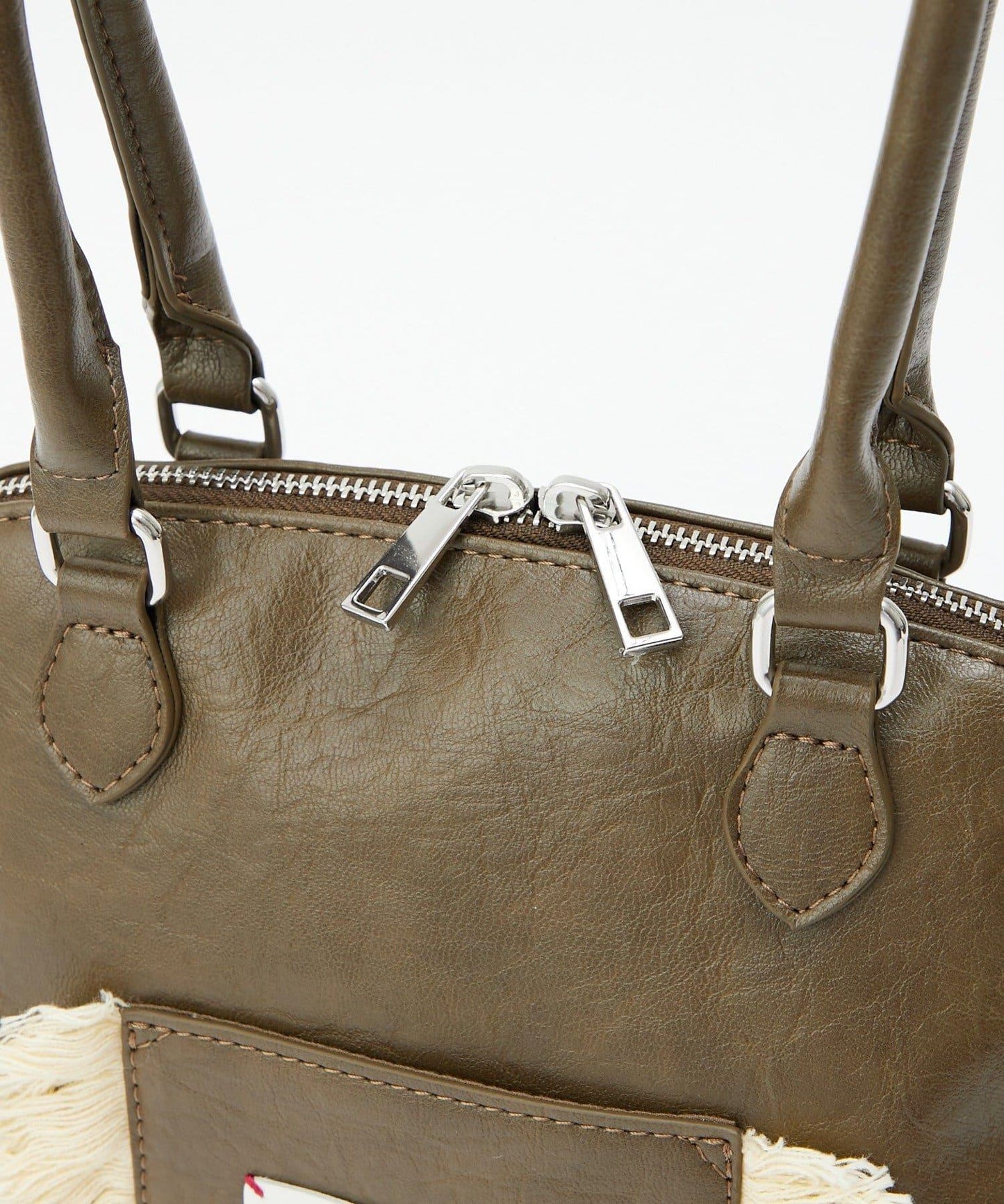 GRAIN/グレイン 流蘇變形手提包