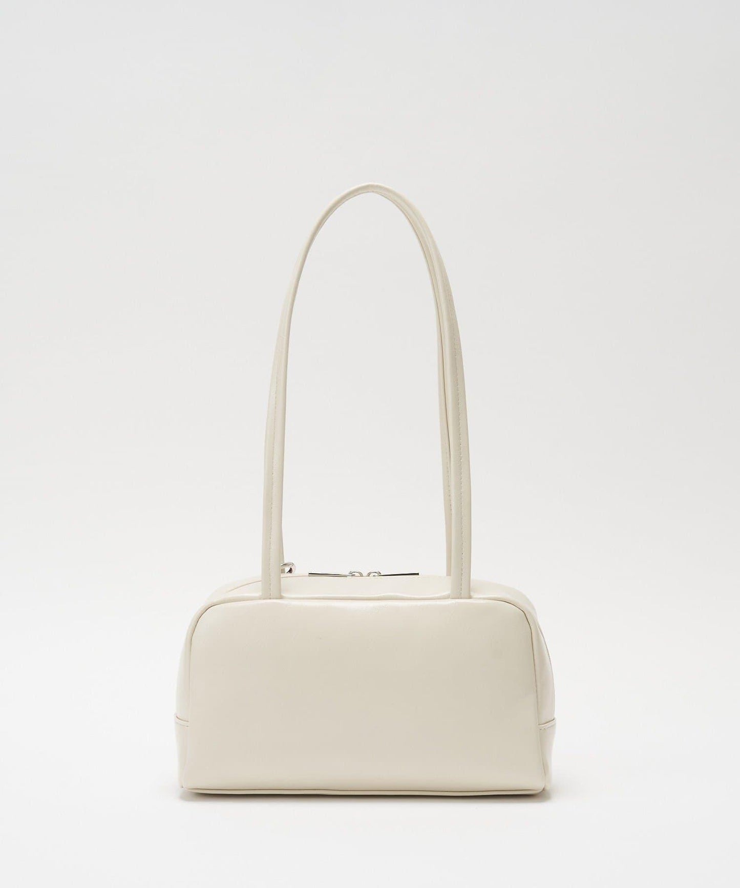 GRAIN/グレイン 配色皮革鏈條波士頓包