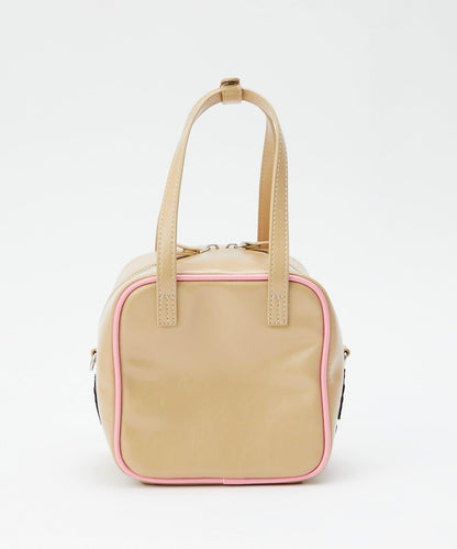 GRAIN/グレイン 2WAY 拼貼徽章方形單肩包