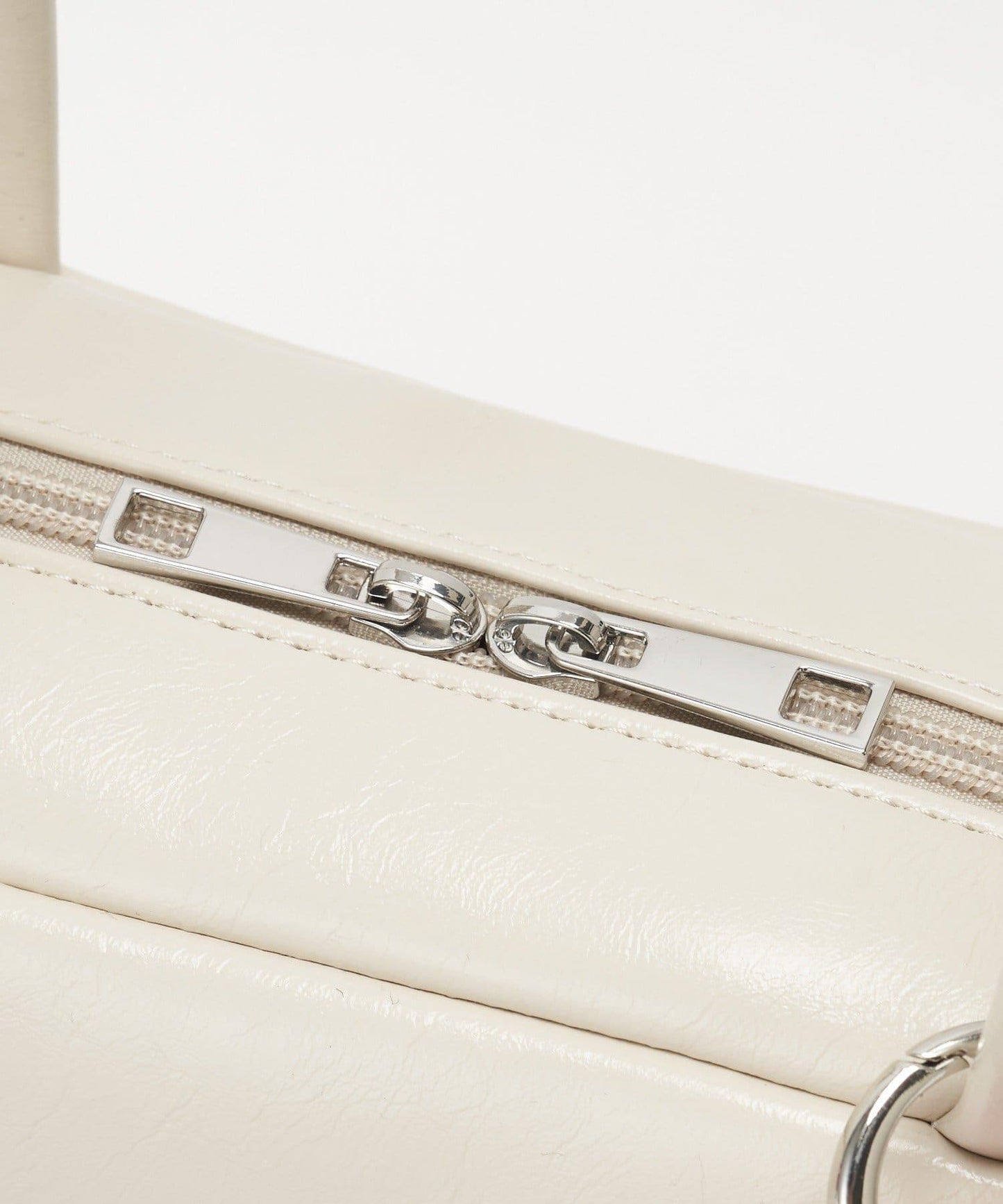 GRAIN/グレイン 配色皮革鏈條波士頓包