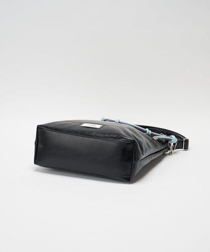 GRAIN 配色皮革鏈條 2WAY 單肩包